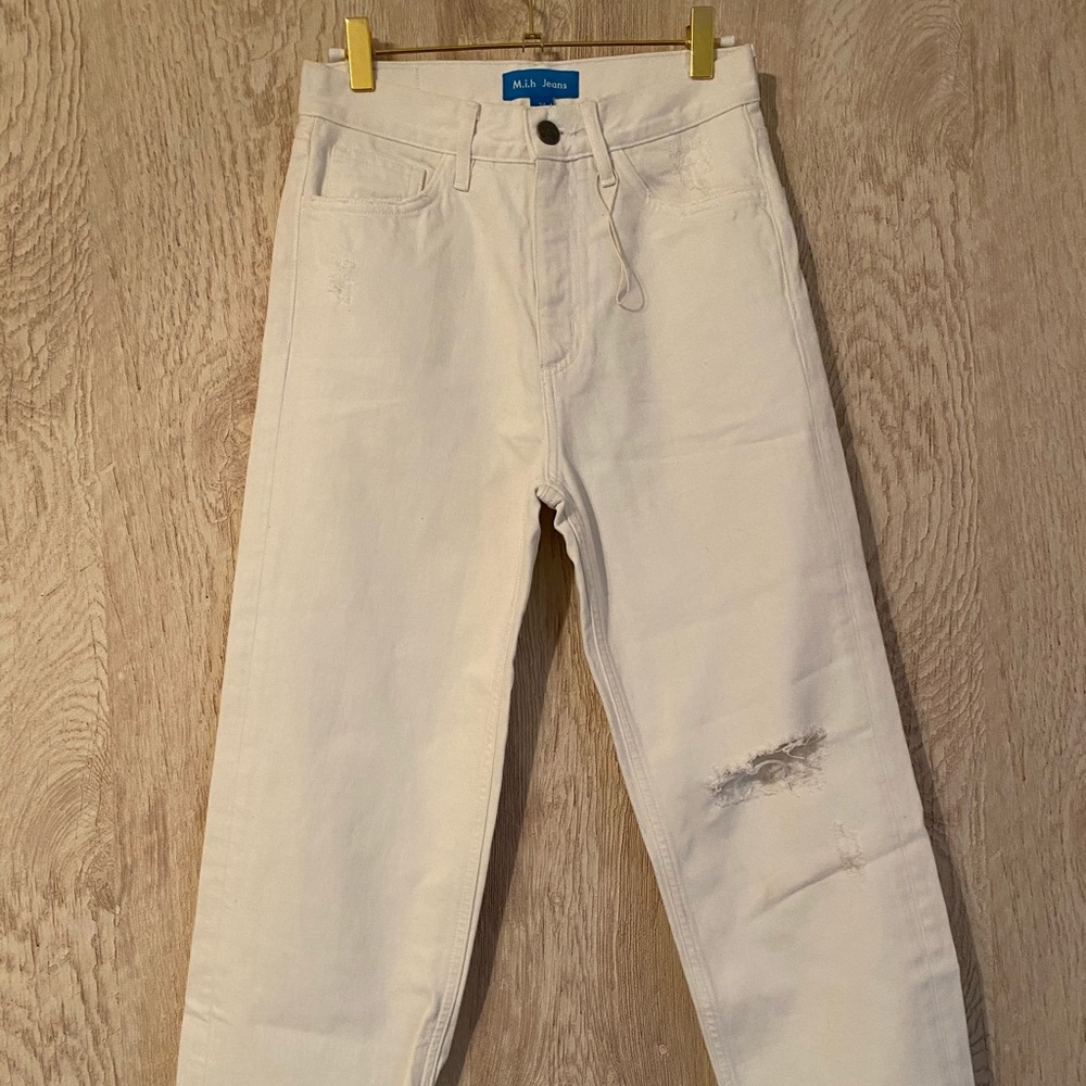 MiH Jeans White Boyfriend